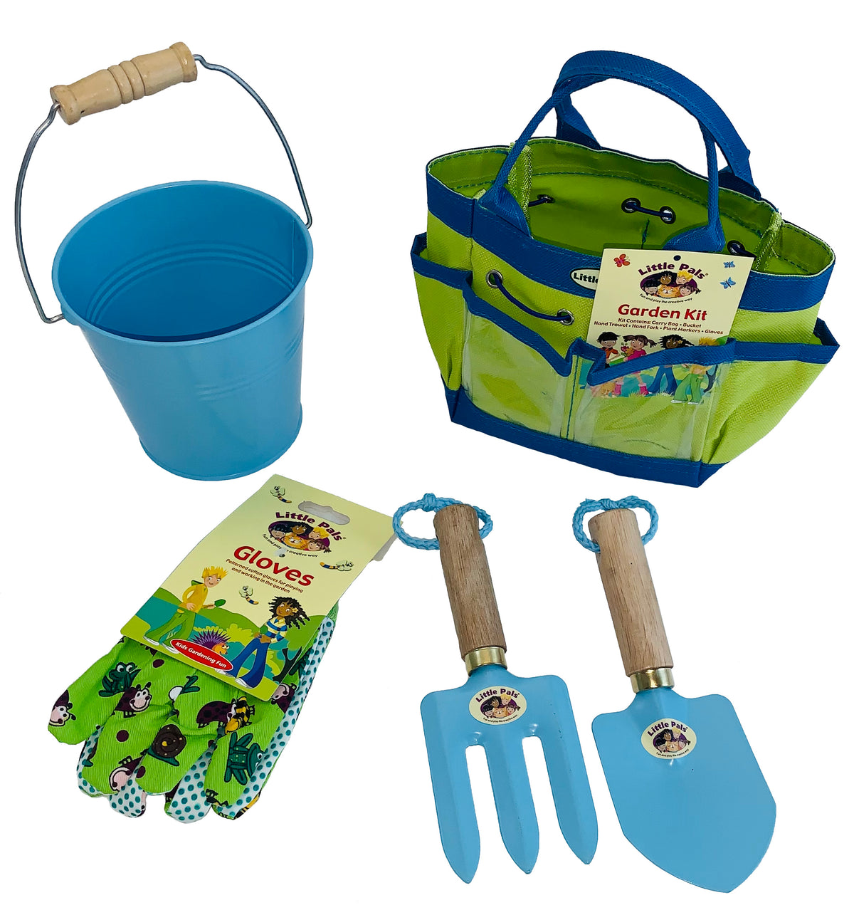 Little Pals Blue Junior Garden Kit