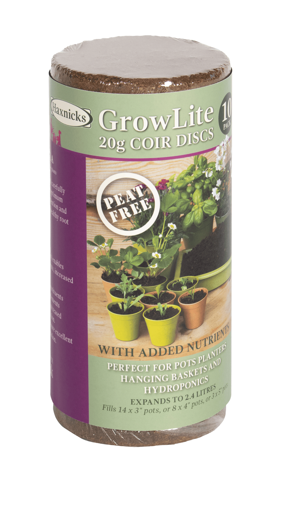Coir 20g Disc x 10 Pack - Growlite Premium