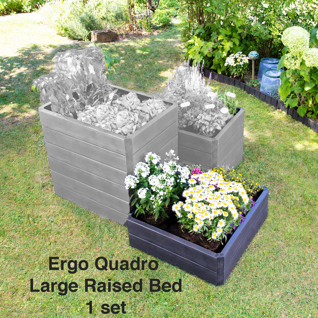Ergo Quadro Large Raised Bed